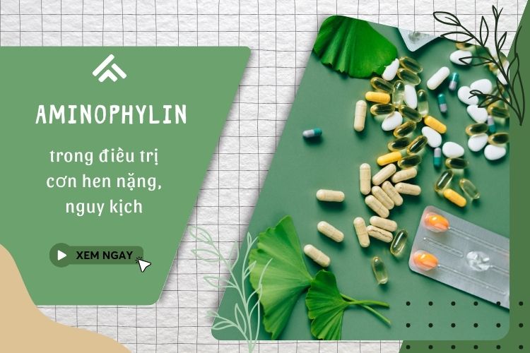 Aminophylin trong điều trị cơn hen nặng, nguy kịch