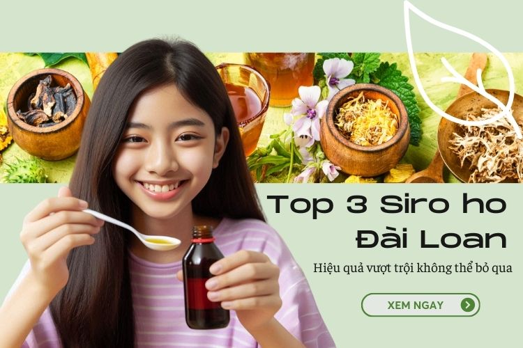 Top 3 Siro ho Đài Loan Hiệu quả vượt trội không thể bỏ qua